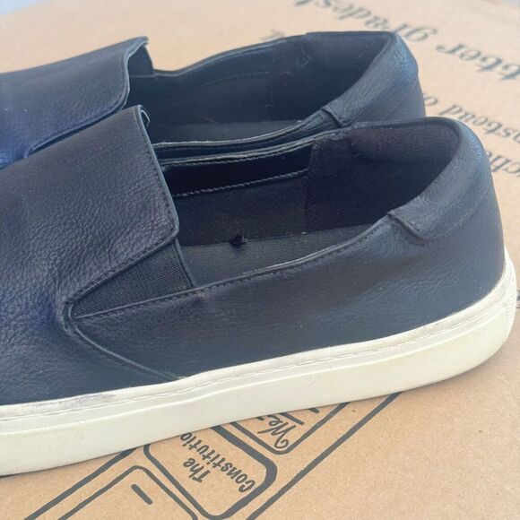 Kenneth Cole Reaction Womens Slip On Tennis Sneaker Size 8 Medium Black Flats - Picture 6 of 15